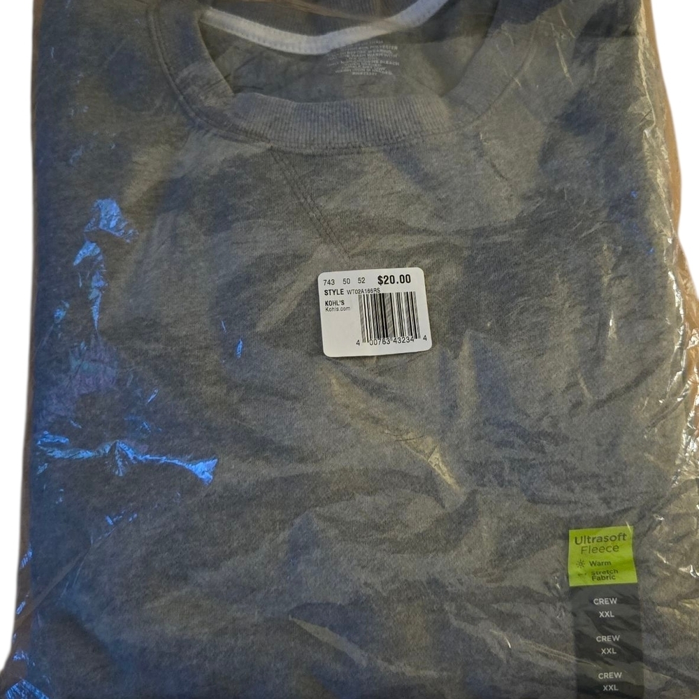 Womens TEKGEAR Gray Sweatshirt